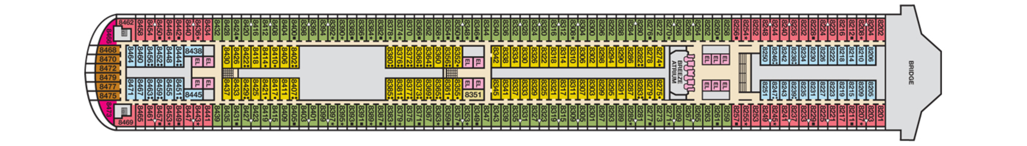 Deck 8 plan